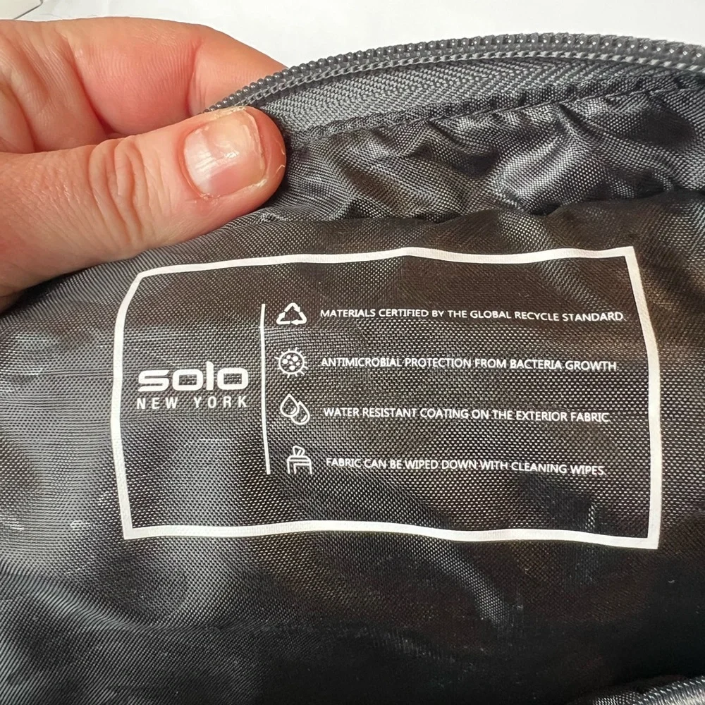 Solo New York Recycled Laptop Tote Bag NWT Fits 15.6” Laptop Work Bag